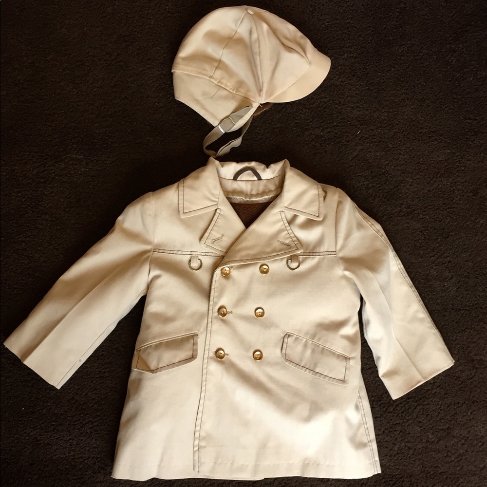 Khaki Jacket  Wool Lining